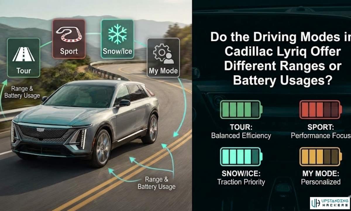 do the driving modes in cadillac lyriq offer different ranges or battery usages? – Do Cadi