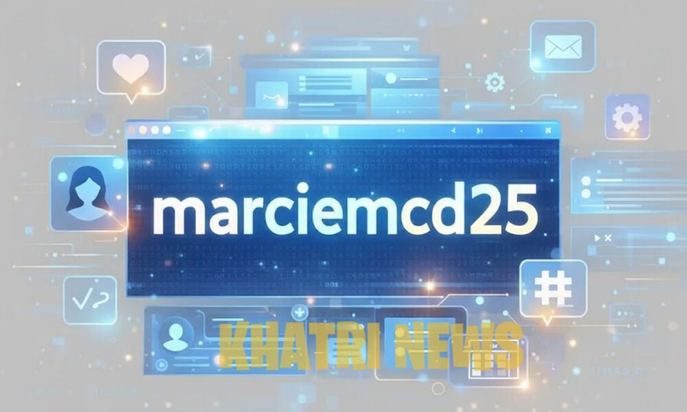 Marciemcd25: Digital Identity and Online Presence Explored