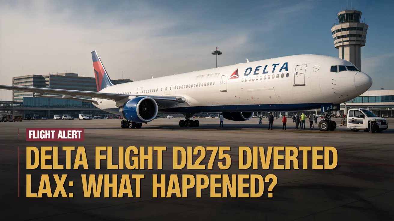 Delta Flight DL275 Diverted to LAX: What Happened