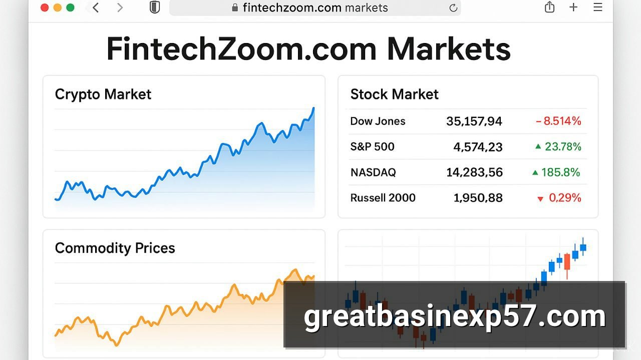 How Fintechzoom.com Markets Tracks Stocks, Crypto, and Economic Data